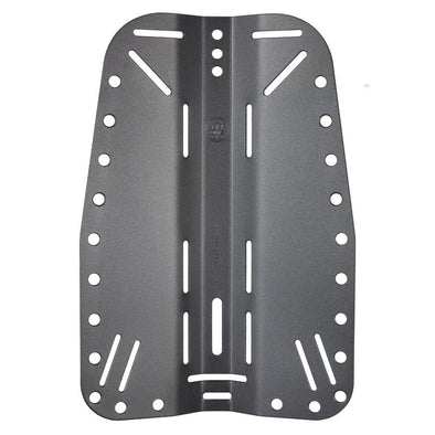 Aluminium backplate without harness