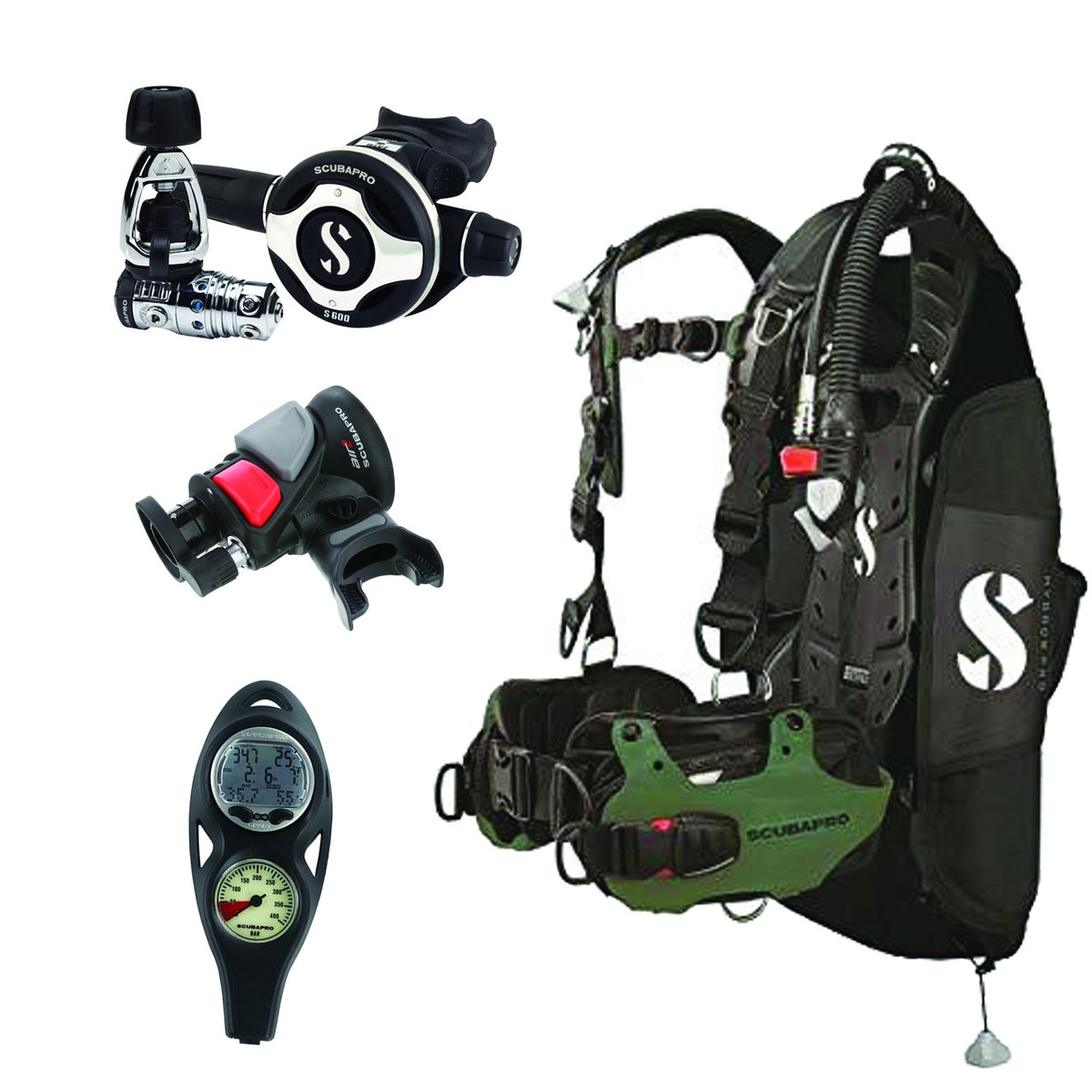 Scubapro deals bcd package