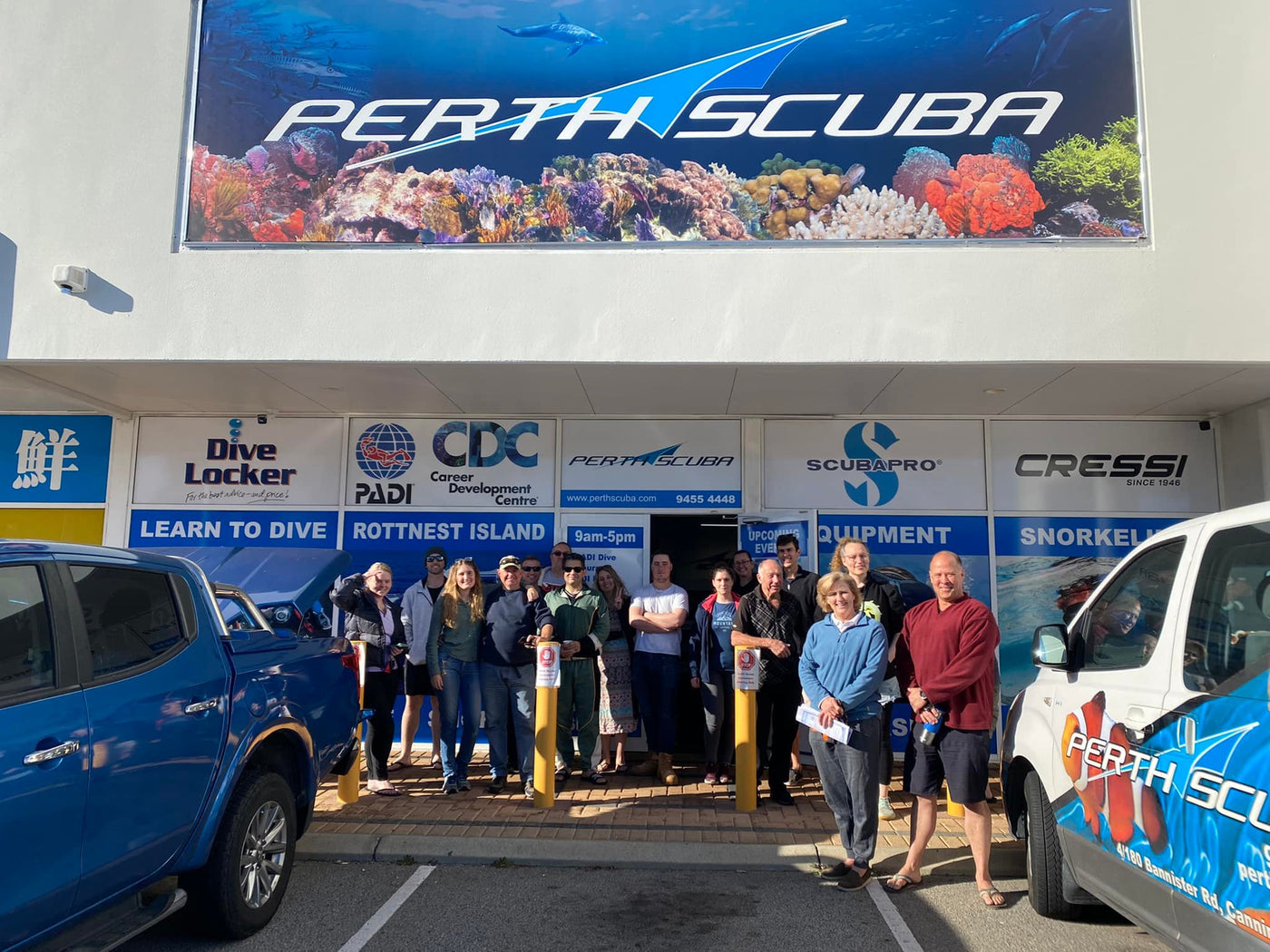 Kwinana Grain Terminal club dive