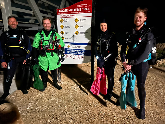 Omeo wreck club night dive