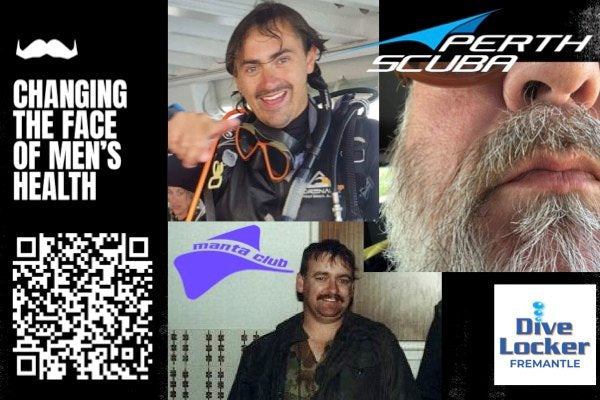 The Perth Scuba Manta Club is getting hairy for a cause