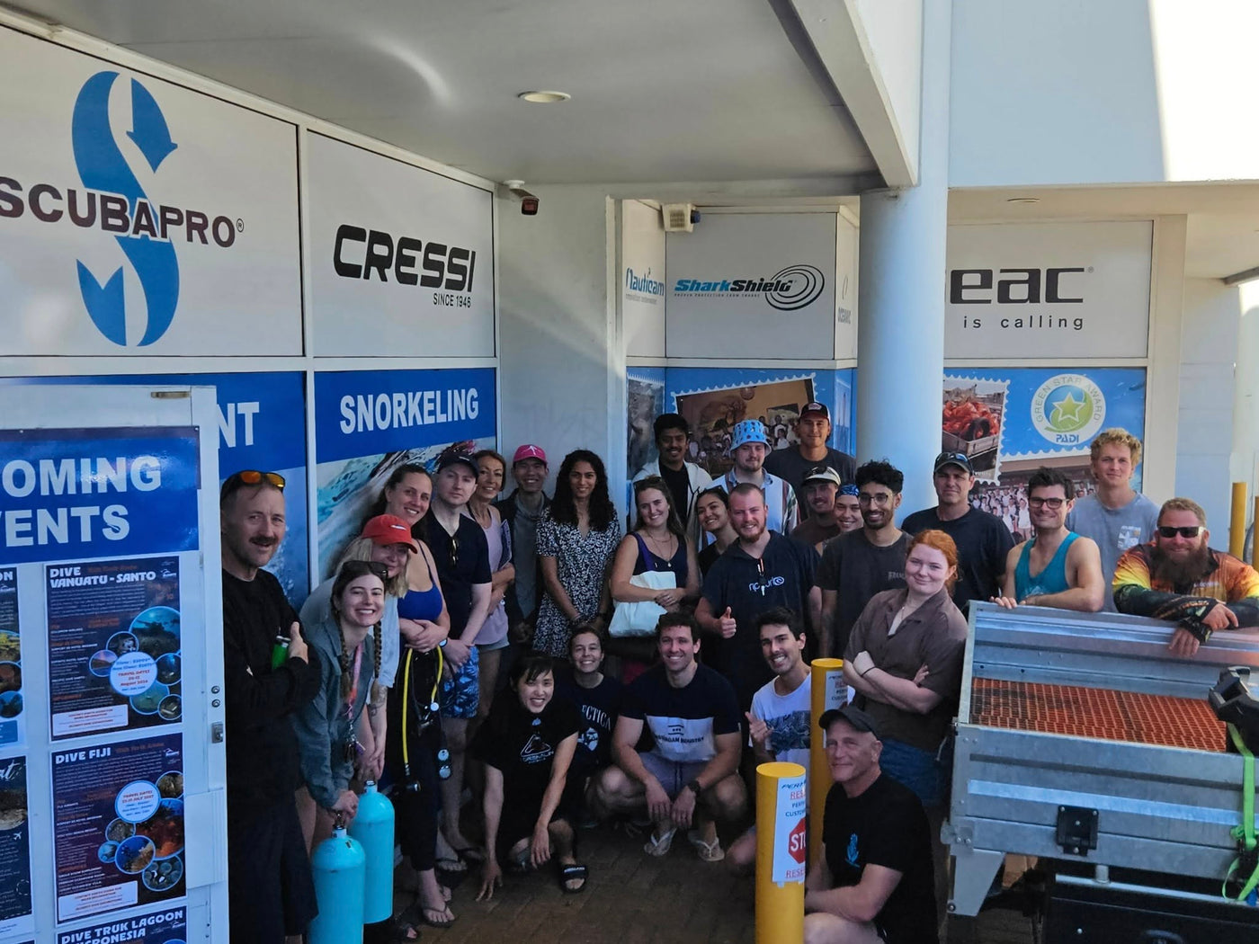 North Mole wreck dive with the Manta Club