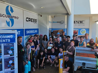 North Mole wreck dive with the Manta Club