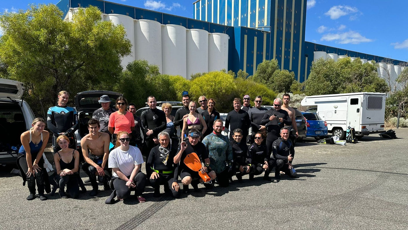 Manta Club dive at Kwinana Grain Terminal – great visibility and plenty of nudibranchs and octopus