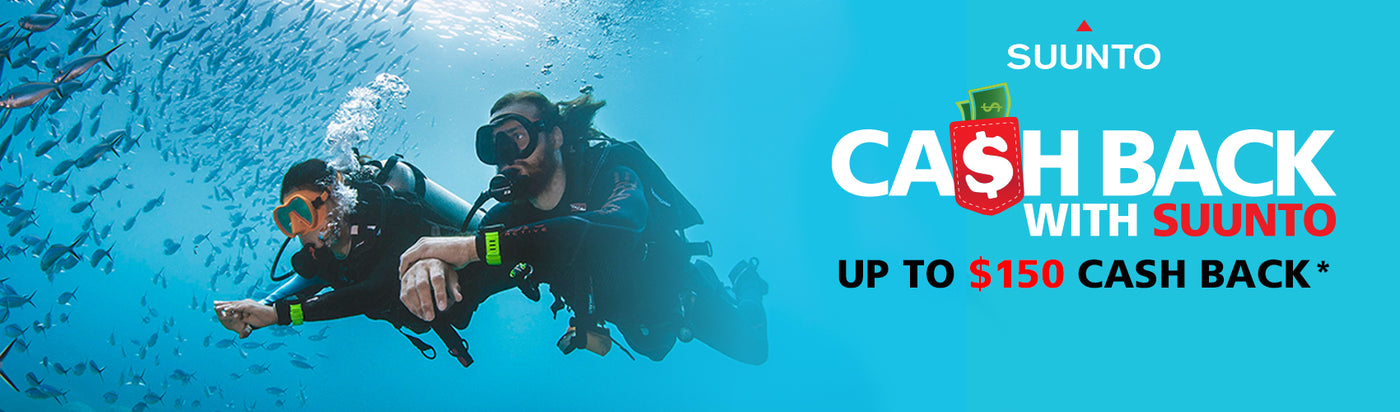 Up to $150 CASH BACK with Suunto