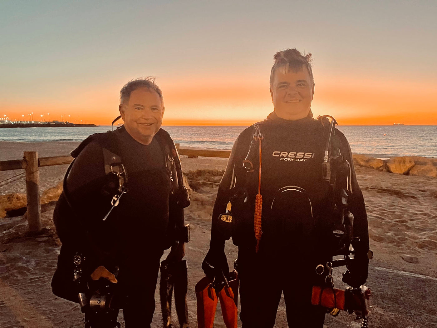 Returning to Port Beach to find Weedy Seadragons