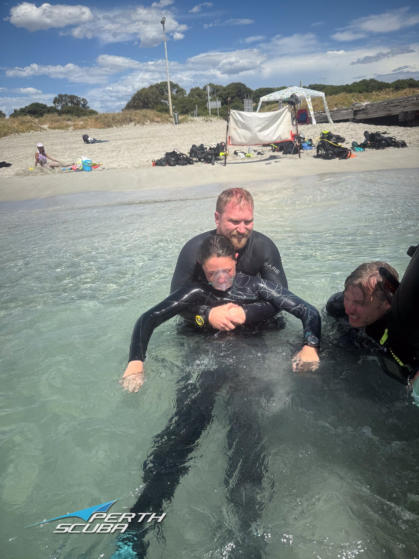 Big weekend of Perth Scuba diver training