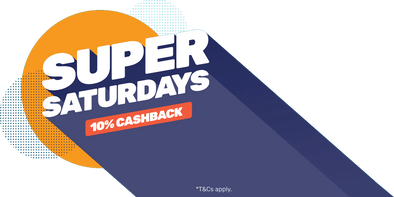 Earn 10% cashback on just about everything!*