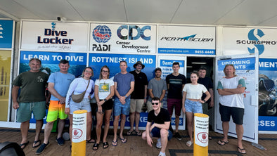 Sunday club dive at North Mole Fremantle