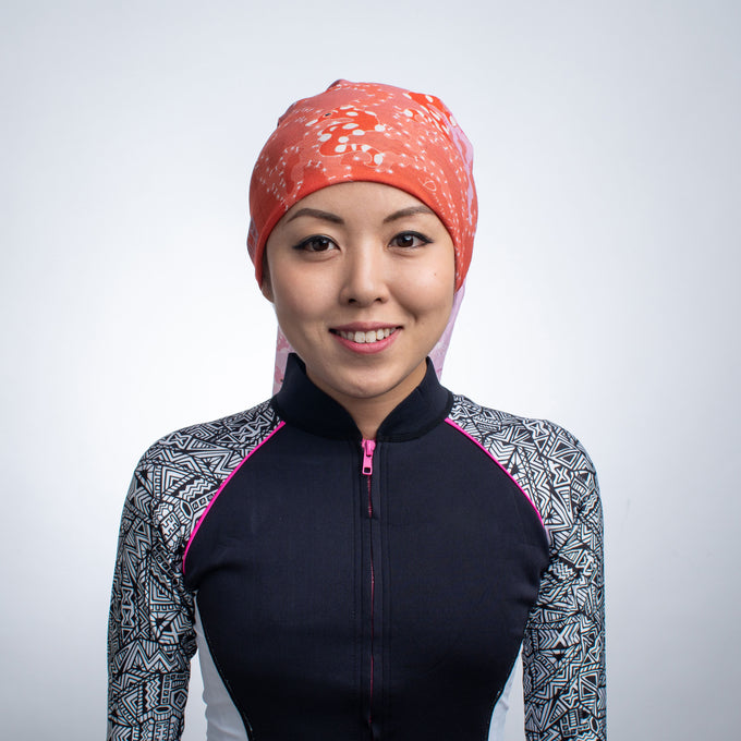 Pygmy seahorse headwear (double side pattern)