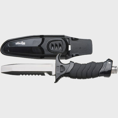 Samoa Blunt Tip Knife - Black