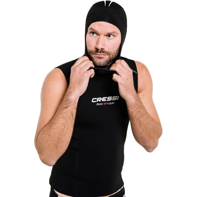 Base Layer Hooded Vest Man 2/5mm