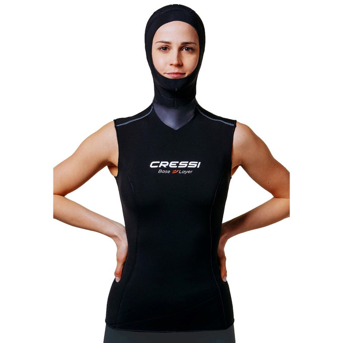 Base Layer Hooded Vest Lady 2/5mm