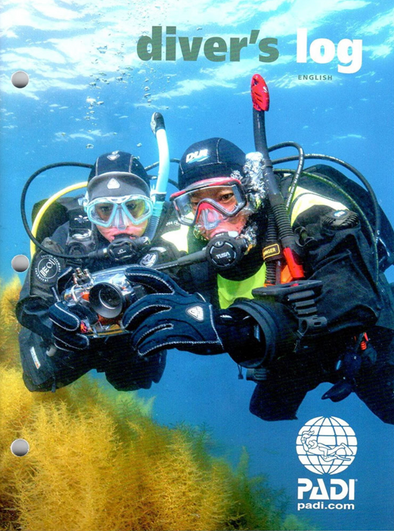 PADI Divers Log Book