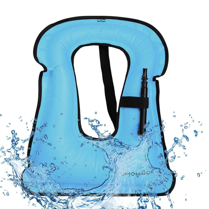 Adult Inflatable Snorkel Vest