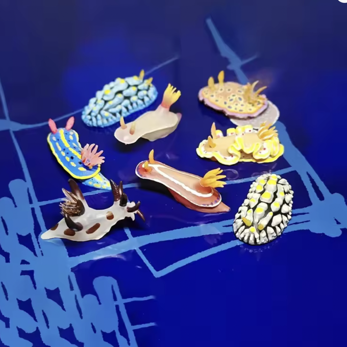 Nudibranch Fridge Magnet