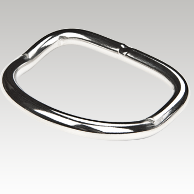 Bent D-ring 6mm thick