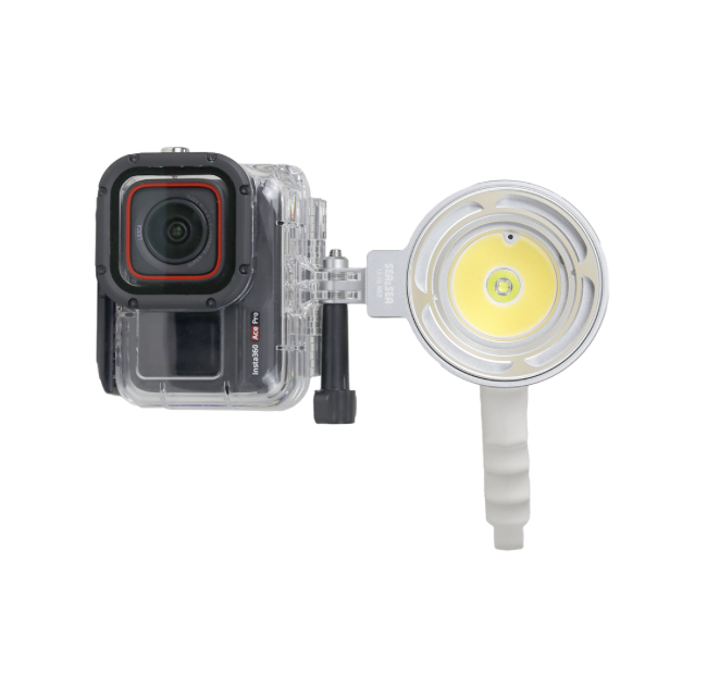LX 1200 Action Camera Dive Light Set (White)