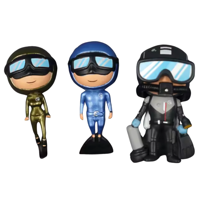 Diver Fridge Magnets