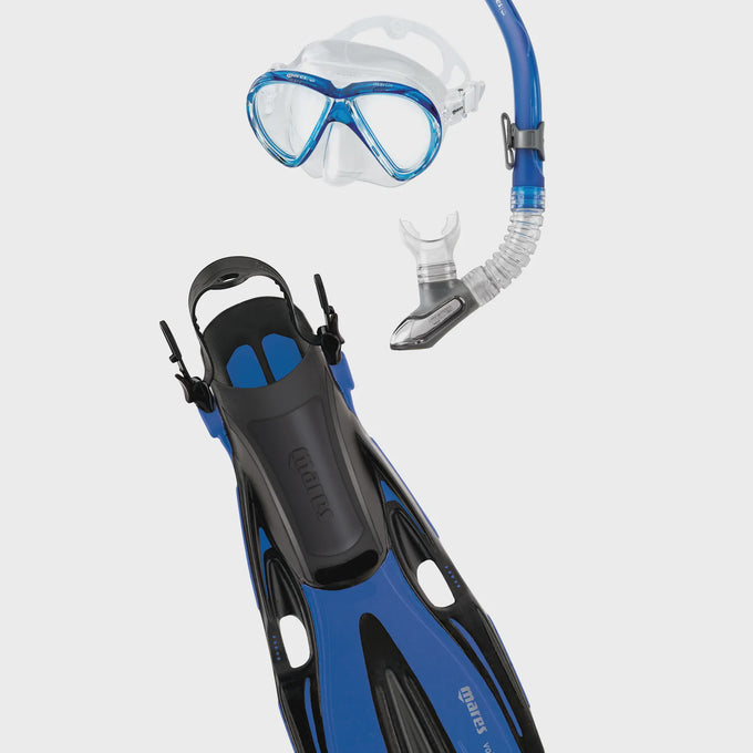 Marlin Volo Adult Mask, Snorkel & Fin Set