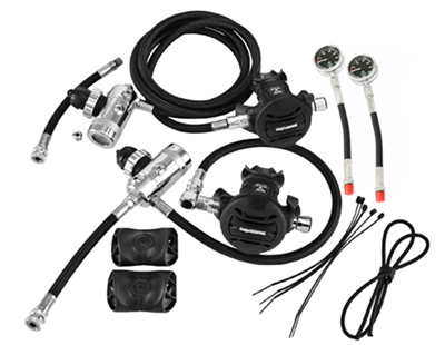 Sidemount Regulator Set