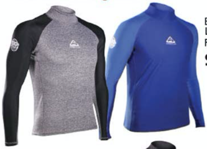 Beach Long Sleeve Rash Vest / Adult