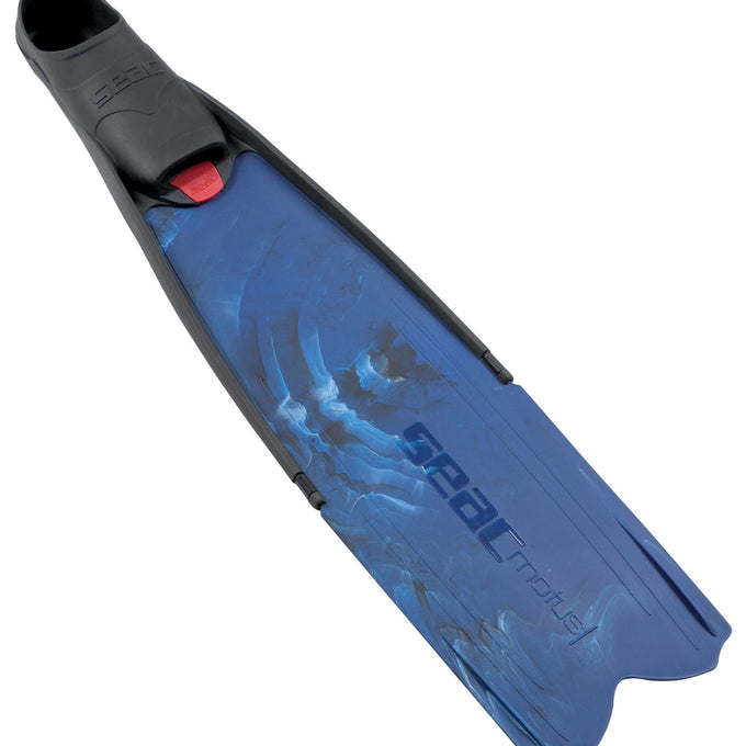 Motus Blue Camo Freediving Fins (size 47/48)