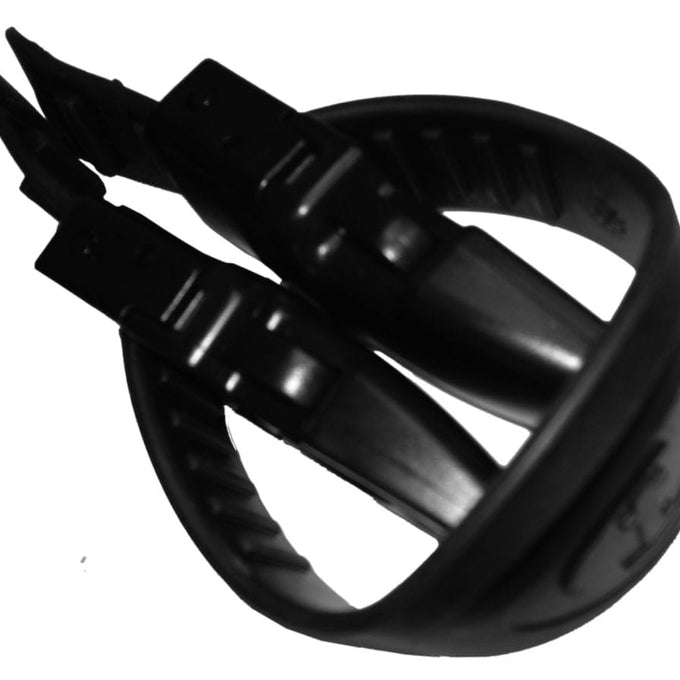 Complete Fin Buckle Strap Black