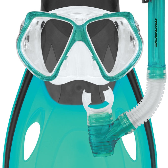 Nomad Adult Mask, Snorkel & Fin Set