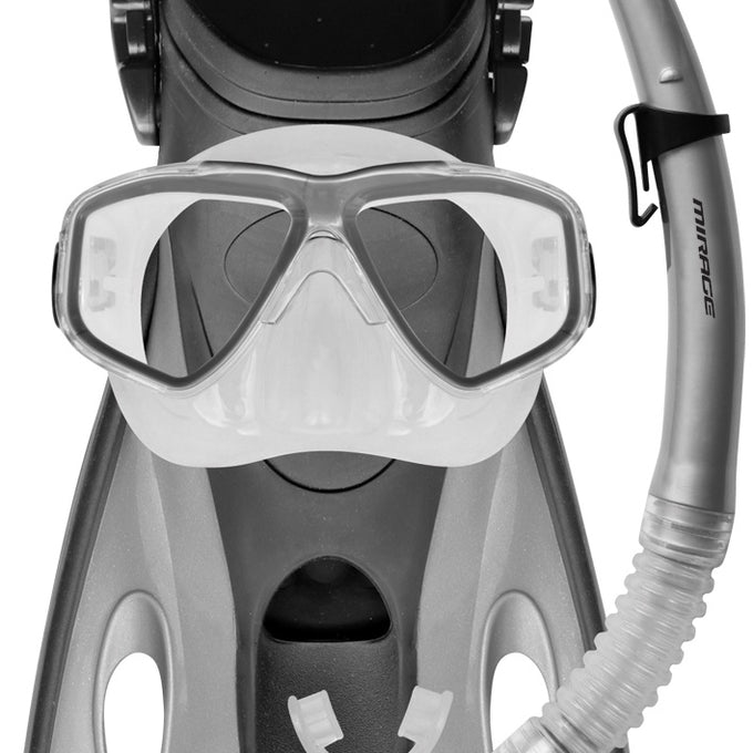 EZI-Travel Mask Snorkel & Fin Set