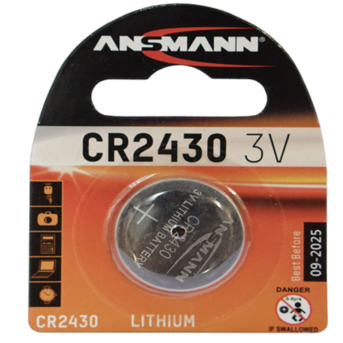 CR2430 3V Lithium Coin Battery