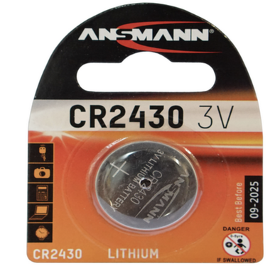 CR2430 3V Lithium Coin Battery