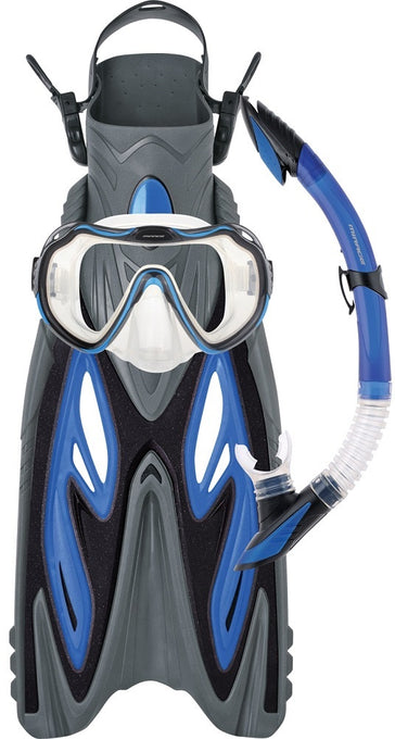 Diamond Mask, Snorkel & Fin Set