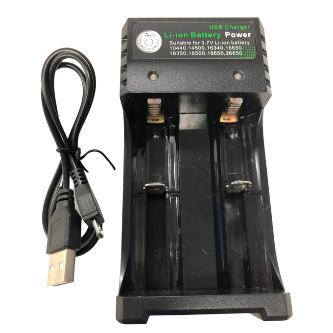 USB Charger 2 x 26650