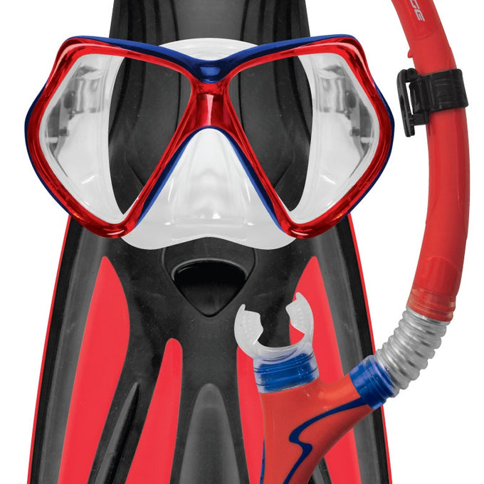 Trinidad Dry Mask/Snorkel/Fin Set
