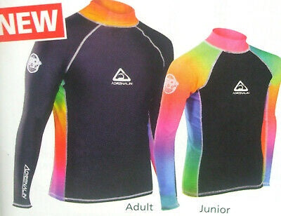 Beach Rainbow Long Sleeve Rash Vest / Junior