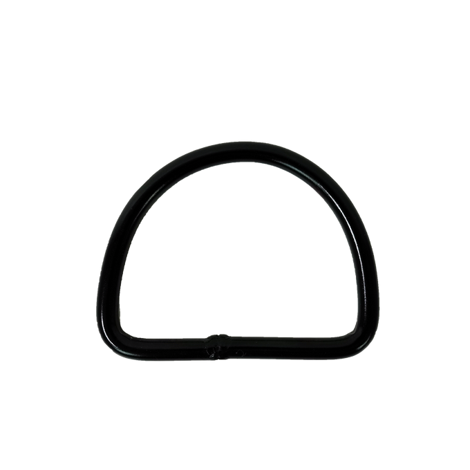 D-ring Black Aluminium