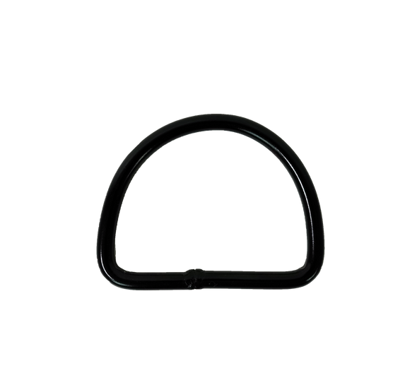 D-ring Black Aluminium