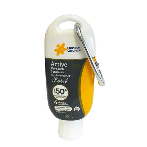 Ezi Clip Active Sunscreen SPF50+ 50ml