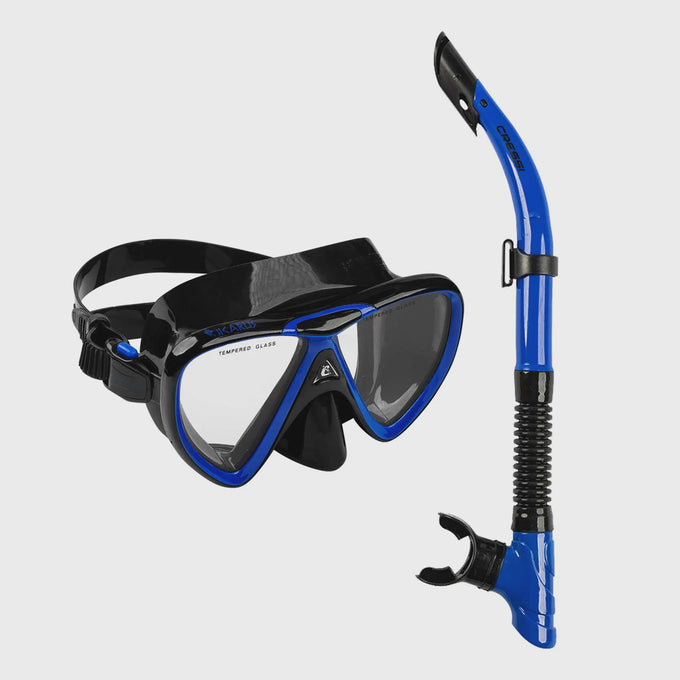 Ikarus Mask & X-Hale Snorkel Set