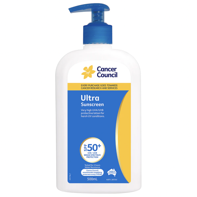 Ultra Sunscreen SPF50+ 500ml