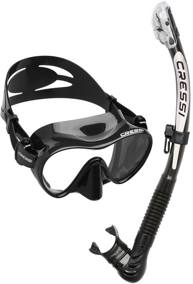 F1 Mask & Alpha Ultra Dry Snorkel Set