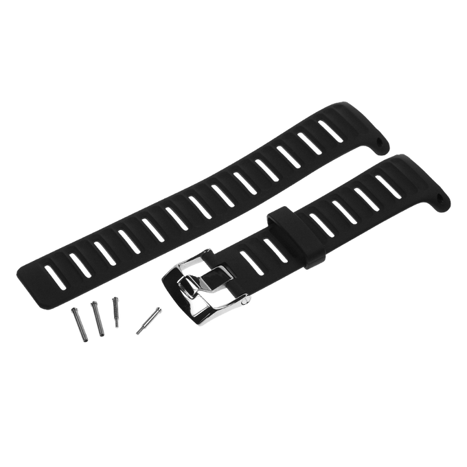 Suunto D4/D4i Elastomer Strap Kit - Black