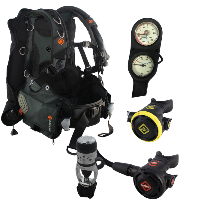 Ocean Pro Scuba Package (size L)