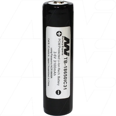 18650 (3.1Ah) Lithium ion rechargeable battery