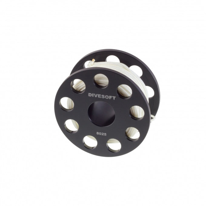 Divesoft Black Spool 25m cord