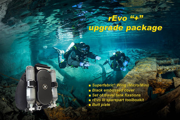 rEvo upgrade pack incl. super fabric, black cover, toolkit
